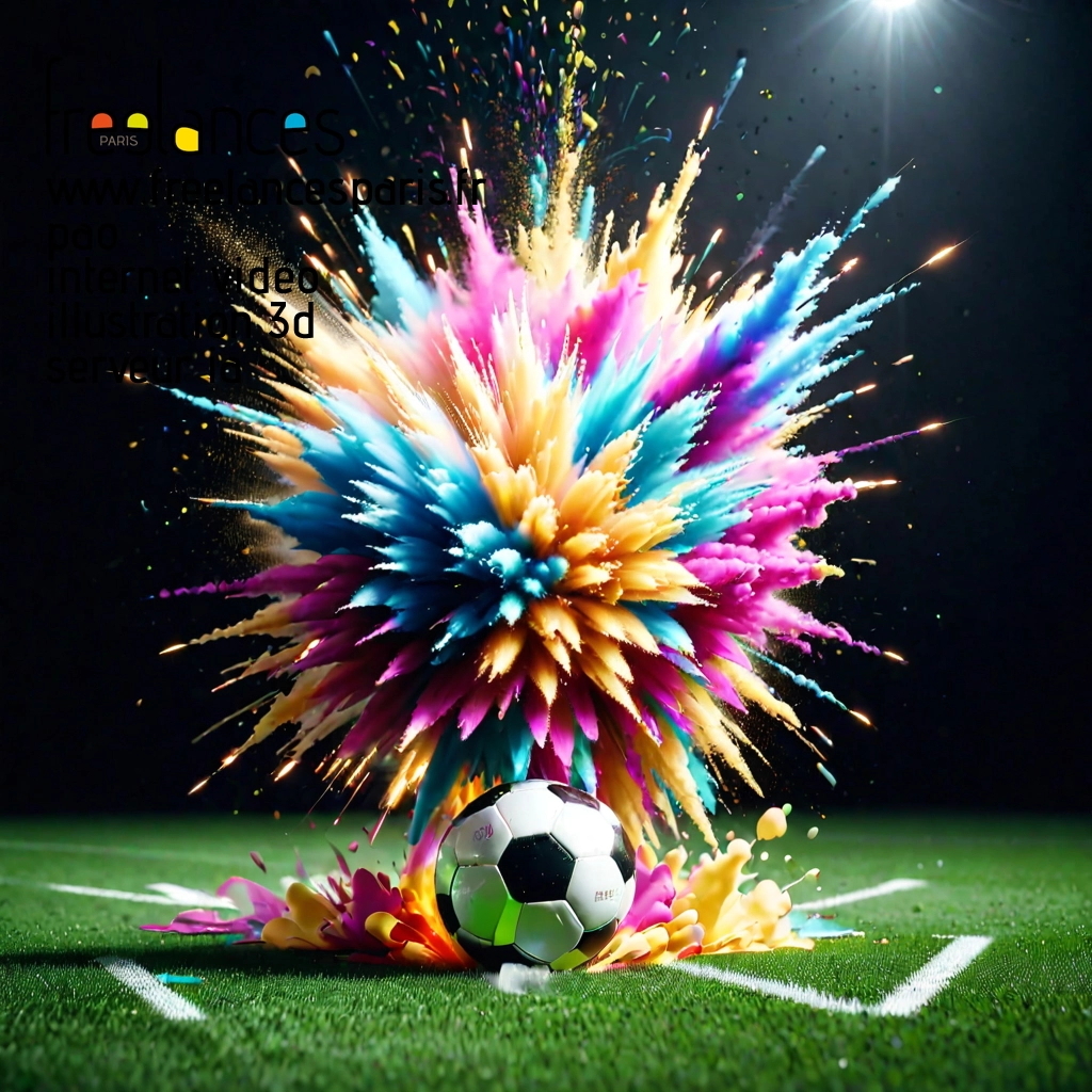 Pao mise en page internet vidéo illustration 3d serveur IA générative AI freelance paris studio de création magazines ssfkzp80